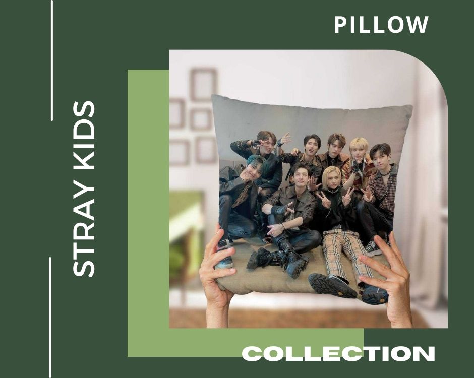 no edit stray kids pillow - Stray Kids Shop