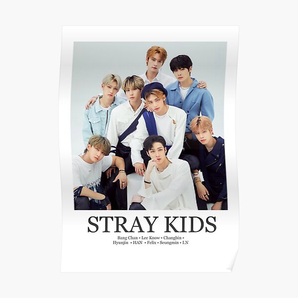 Stray kids minimalist poster Poster RB1608 product Offical stray kids Merch