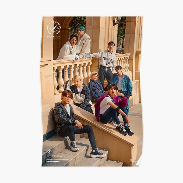 Stray Kids Beyond LIVE - 'Unlock : GO LIVE IN LIFE' Poster RB1608 product Offical stray kids Merch