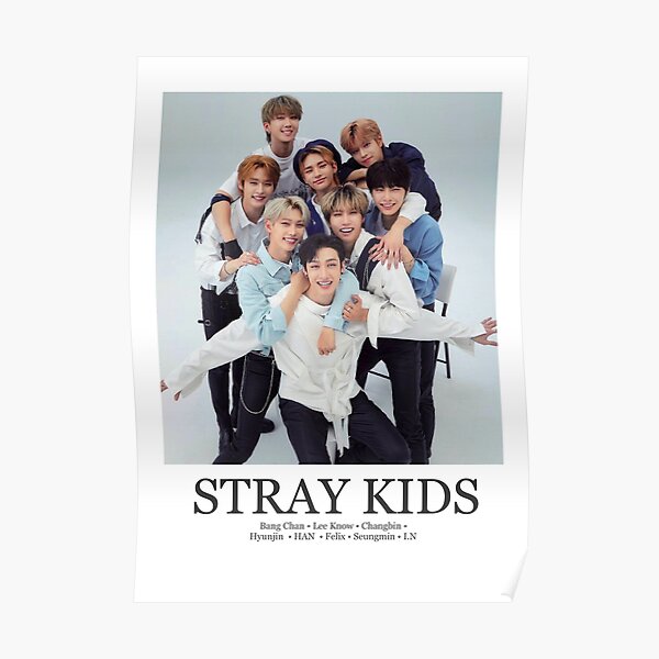 Stray kids minimalist poster Poster RB1608 product Offical stray kids Merch