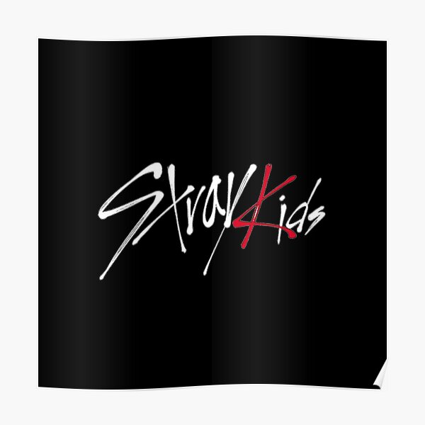 Stray Kids KPOP Logo Poster RB1608 product Offical stray kids Merch