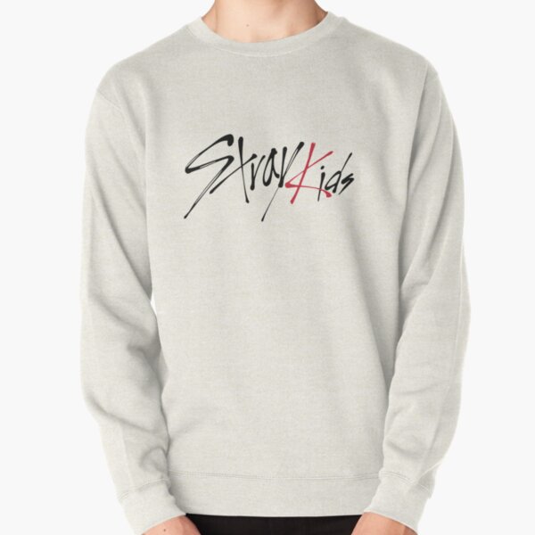 STRAY KIDS LOGO, Lets go! Pullover Sweatshirt RB1608 product Offical stray kids Merch