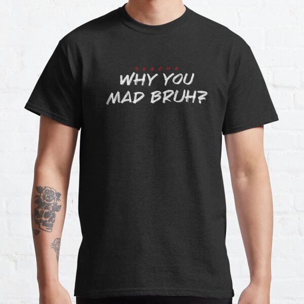 why you mad bruh? | 3racha | stray kids Classic T-Shirt RB1608 product Offical stray kids Merch