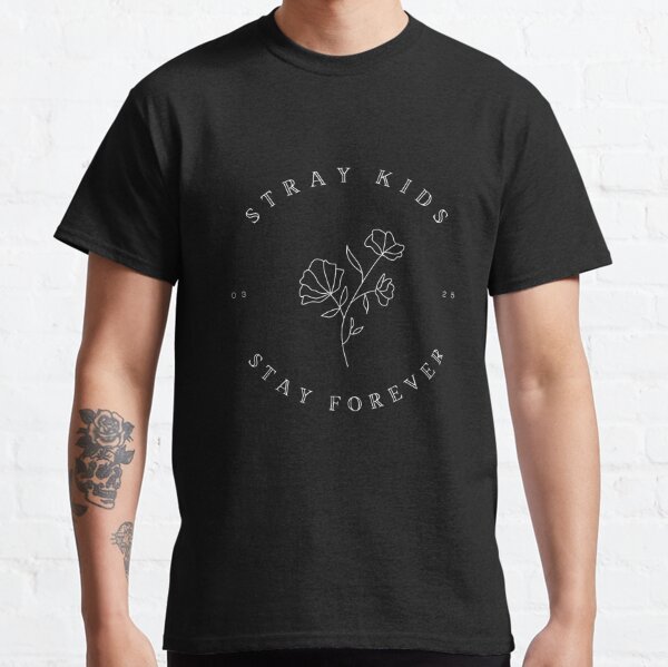 stray kids x stay forever | 0325 Classic T-Shirt RB1608 product Offical stray kids Merch
