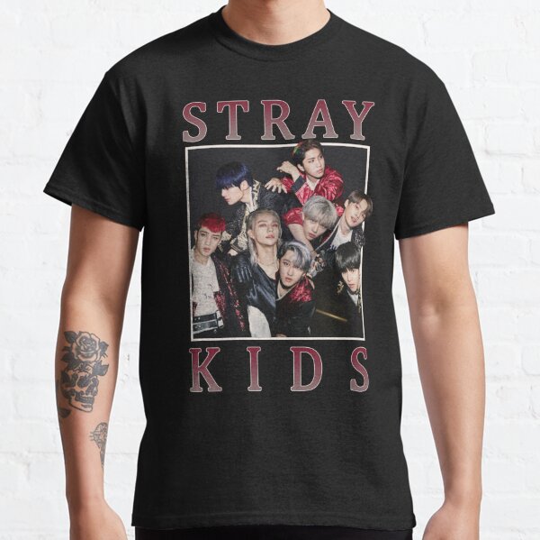 STRAY KIDS Vintage Retro Band Style 90s IN LIFE Classic T-Shirt RB1608 product Offical stray kids Merch