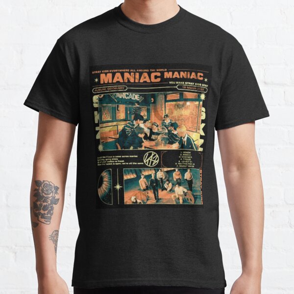 Stray Kids MANIAC Oddinary Classic T-Shirt RB1608 product Offical stray kids Merch