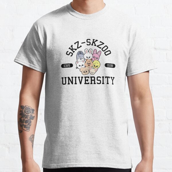 Stray Kids SKZOO University Classic T-Shirt RB1608 product Offical stray kids Merch