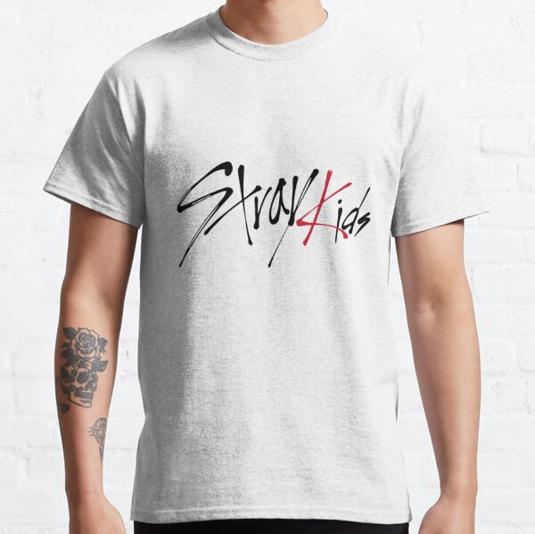 STRAY KIDS LOGO, Lets go! Classic T-Shirt RB1608 product Offical stray kids Merch