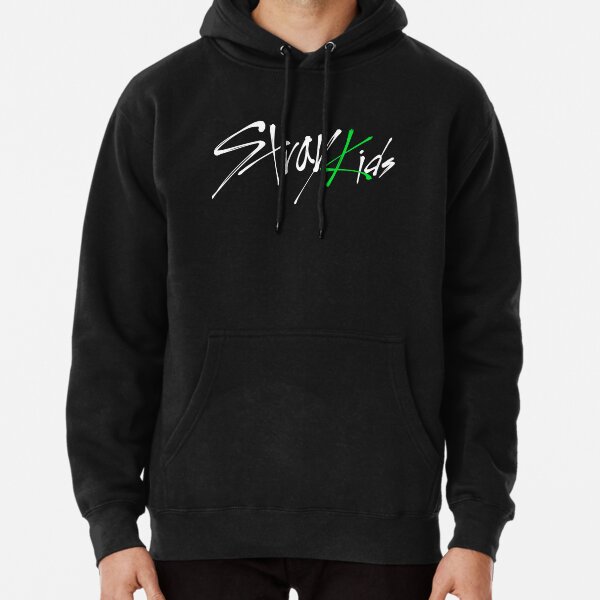 Stray kids oddinary frankenstein version green logo Pullover Hoodie RB1608 product Offical stray kids Merch