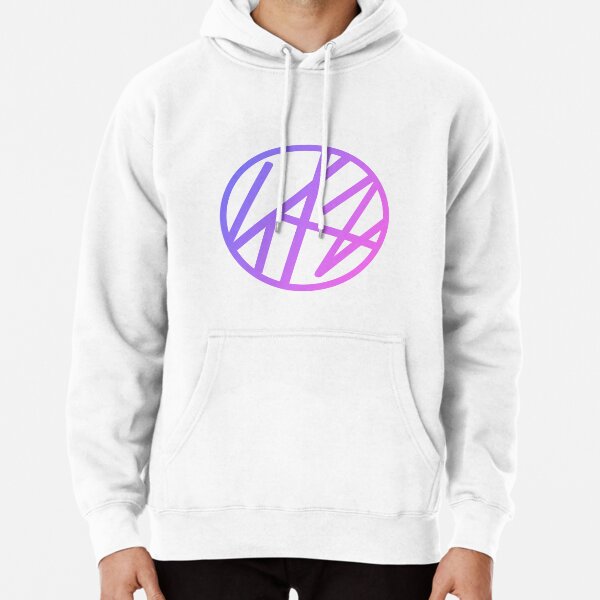 STRAY KIDS LOGO GRADIENT 04 Pullover Hoodie RB1608 product Offical stray kids Merch