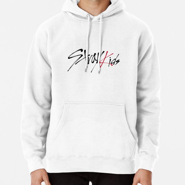 STRAY KIDS LOGO, Lets go! Pullover Hoodie RB1608 product Offical stray kids Merch