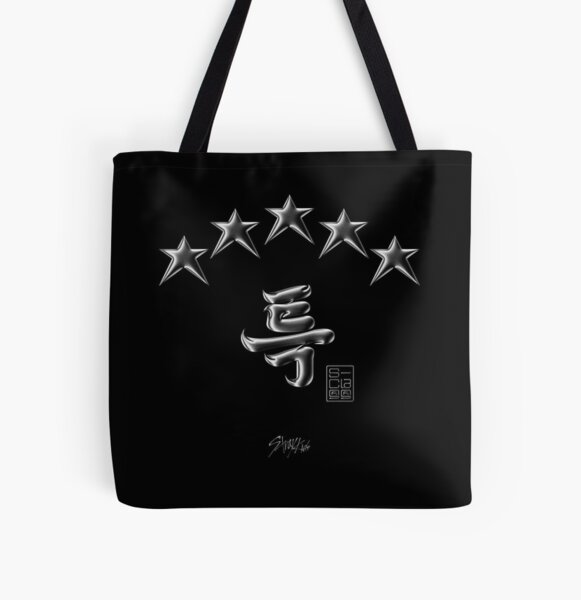 Stray Kids - 5 Star All Over Print Tote Bag RB1608 product Offical stray kids Merch