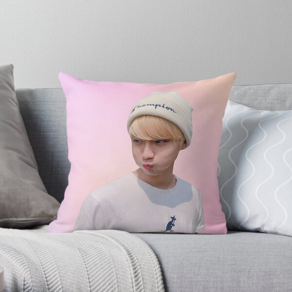 stray kids han cute Throw Pillow RB1608 product Offical stray kids Merch