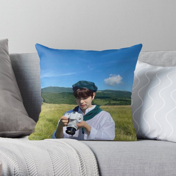 Stray Kids Seungmin Throw Pillow RB1608 product Offical stray kids Merch