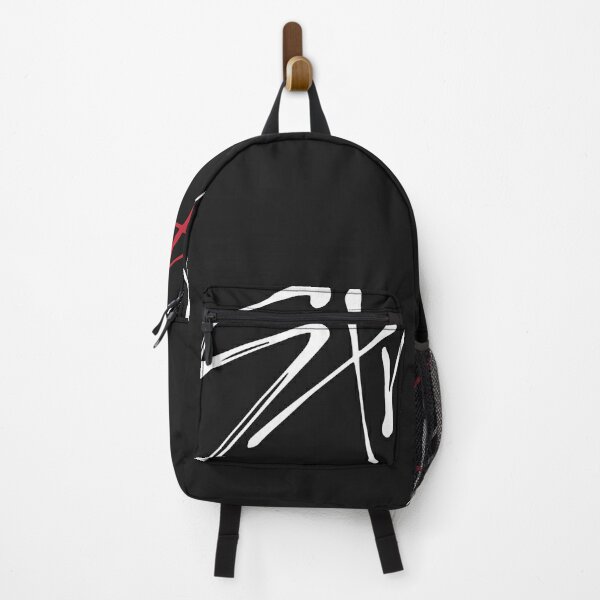 Stray kids logo classic t shirt Backpack RB1608 product Offical stray kids Merch