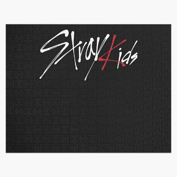 Stray kids logo classic t shirt Jigsaw Puzzle RB1608 product Offical stray kids Merch